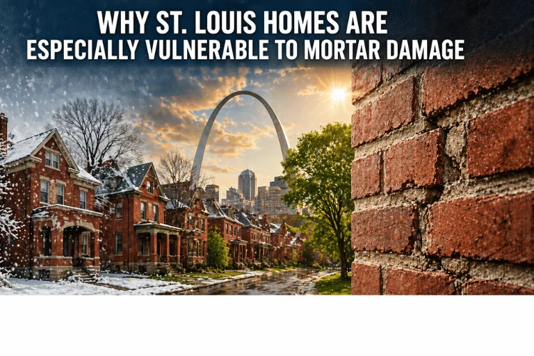 Reason For tuckpointing in saint louis